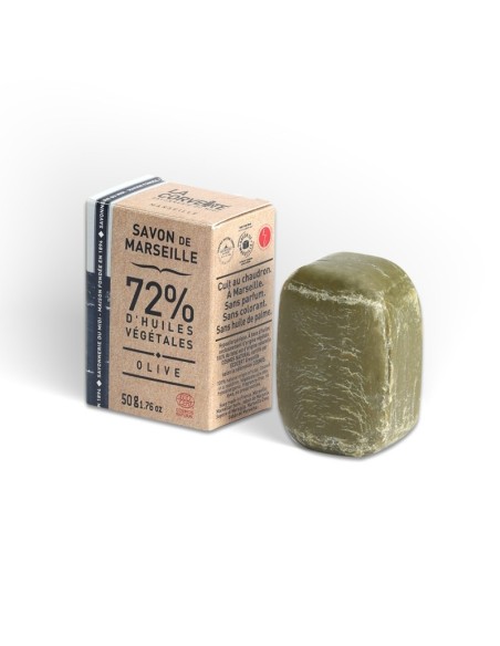 JABON MARSELLA CUBO 50g OLIVA BIO LA CORVETTE