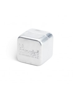 Caja metálica porta jabón. Cubo 300g La Corvette 2