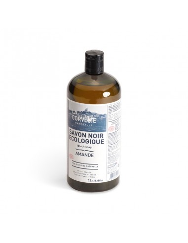 JABON LIQUIDO NEGRO ALMENDRA  LA CORVETTE
