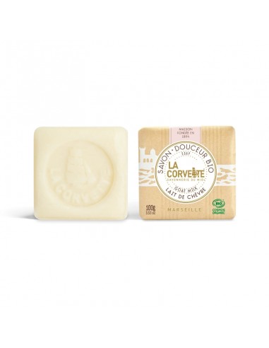 JABON PASTILLA LECHE DE CABRA CORVETTE