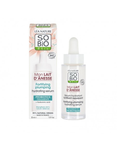 SERUM FACIAL HIDRATANTE FORTALECEDOR Y RELLENADOR LECHE DE BURRA SOBIO