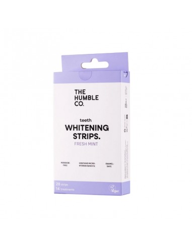 TIRAS DENTALES BLANQUEADORAS MENTA...