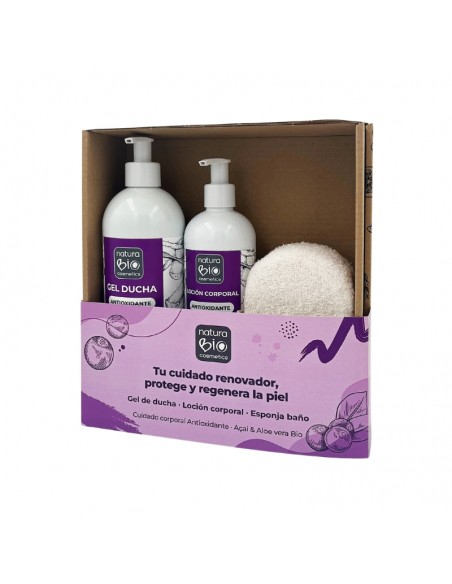 PACK HIGIENE Y CUIDADO CORPORAL ANTIOXIDANTE  NATURABIO