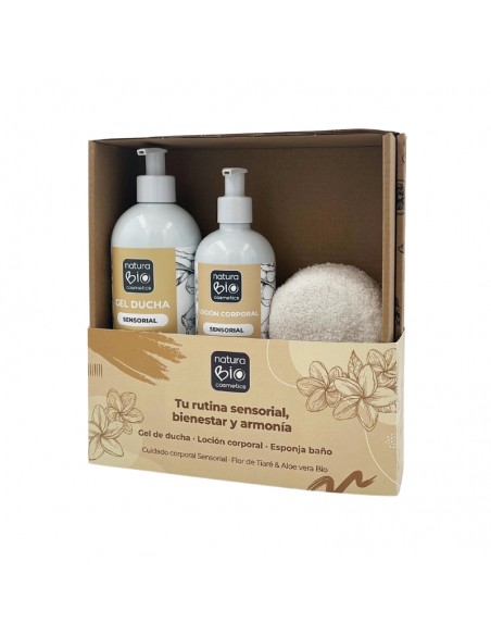 PACK HIGIENE Y CUIDADO CORPORAL SENSORIAL NATURABIO