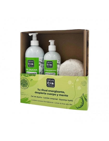 PACK HIGIENE Y CUIDADO CORPORAL REVITALIZANTE NATURABIO