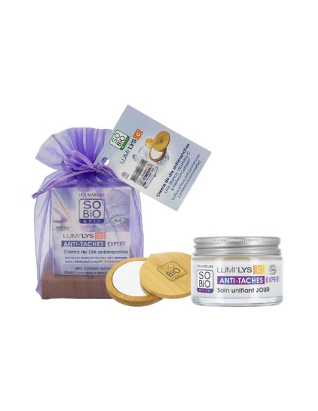 PACK CREMA DIA LUMI LYS ANTIMANCHAS REGALO ESPEJO SOBIO