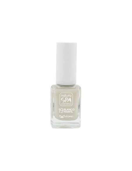 ESMALTE UÑAS 19 BLANCO MARFIL NATURASPA COSMETICS