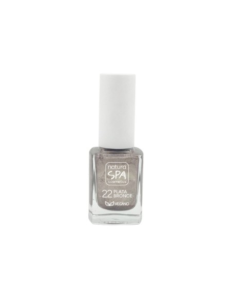 ESMALTE UÑAS 22 PLATA BRONCE NATURASPA COSMETICS