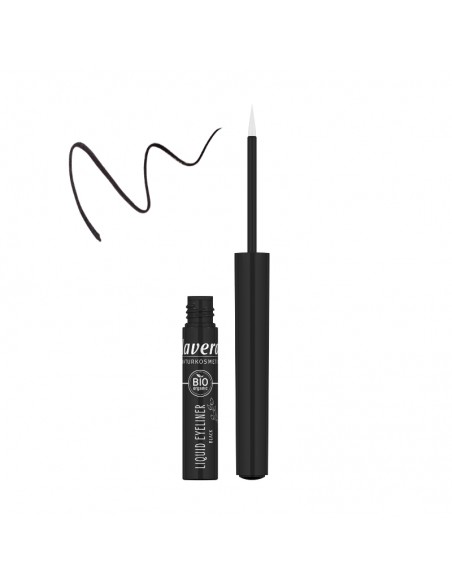 EYELINER PERFILADOR OJOS LIQUIDO 01 BLACK LAVERA