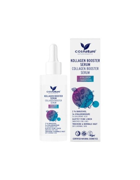 SERUM FACIAL REAFIRMANTE BOOSTER COLAGENO ACIDO HIALURONICO & BAKUCHIOL COSNATURE