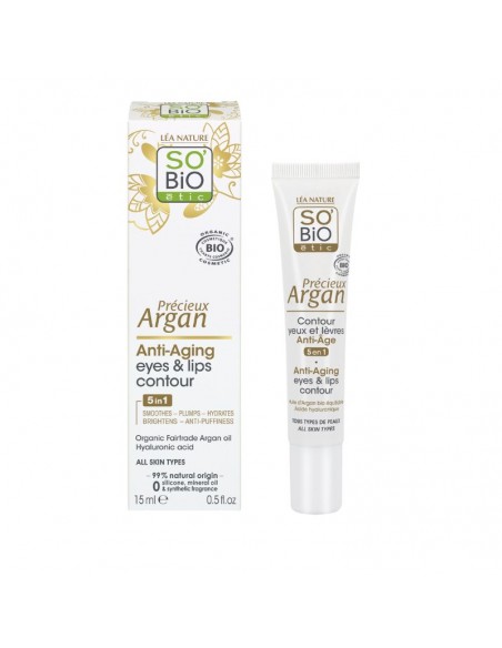 CONTORNO OJOS & LABIOS ANTIEDAD ACIDO HIALURONICO & ARGAN BIO