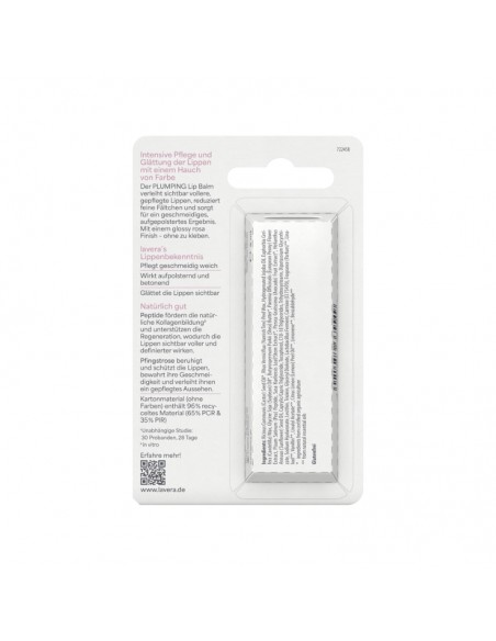 BALSAMO LABIAL EFECTO VOLUMEN PEPTIDOS & PEONIA LAVERA