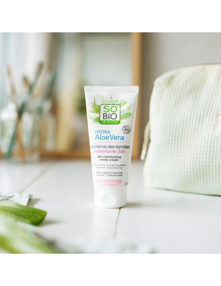 CREMA FAMILIAR HIDRATANTE 24h PIEL SENSIBLE Y REACTIVA SOBIO