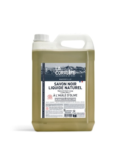 JABON LIQUIDO NEGRO BIDON OLIVA LA CORVETTE