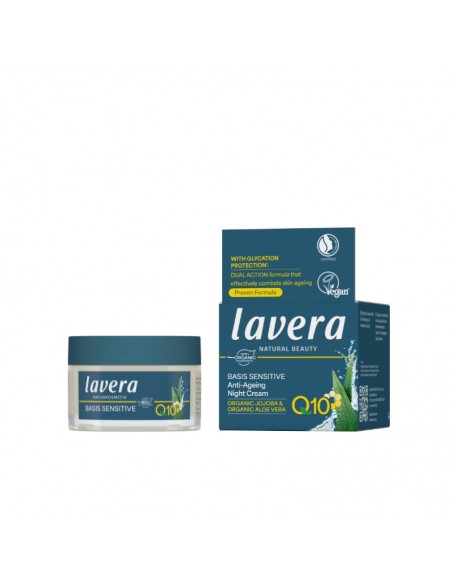 CREMA NOCHE ANTIARRUGAS Q10 BASIS SENSITIV