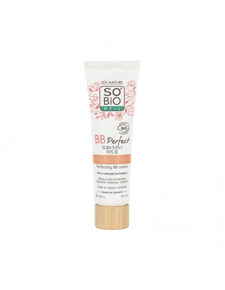 BB Cream perfeccionadora 5 en1 SPF 10- 20 light SO’BiO étic
