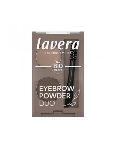 KIT CEJAS POWDER DUO PINCEL LAVERA