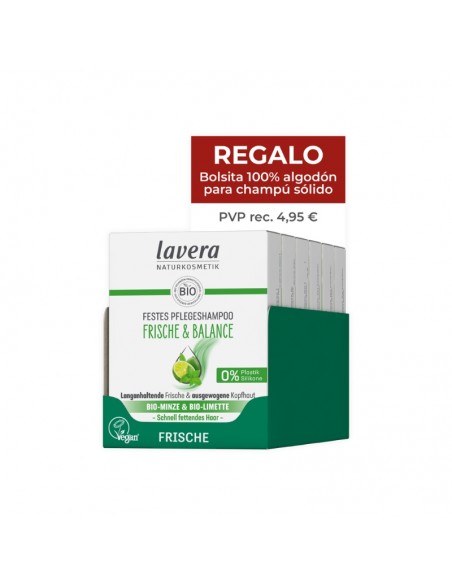 CHAMPU SOLIDO EQUILIBRA Y REFRESCA LAVERA