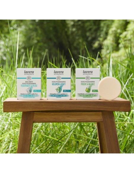 CHAMPU SOLIDO EQUILIBRA Y REFRESCA LAVERA