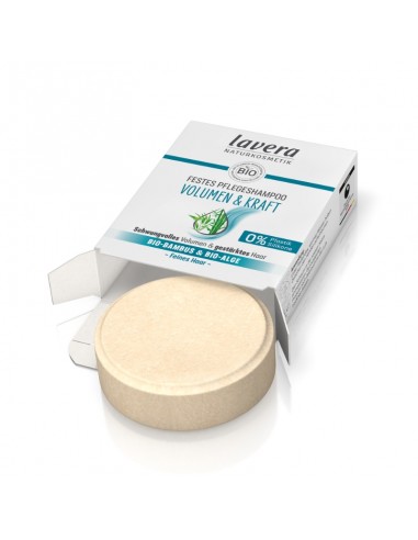 CHAMPU SOLIDO VOLUMEN Y FUERZA LAVERA