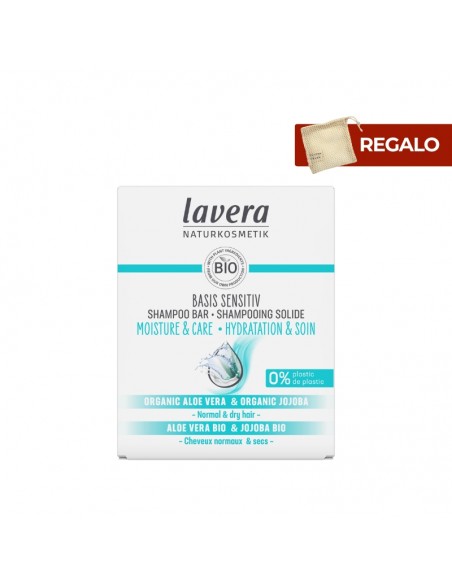 CHAMPU SOLIDO HIDRATA Y CUIDA BASIS SENSITV LAVERA