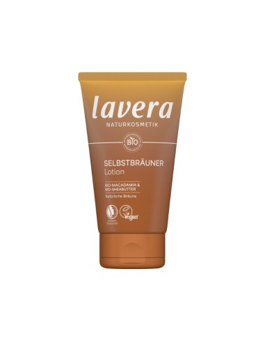 (cad 01/27) loción autobronceadora macadamia & manteca de karité BIO, Lavera