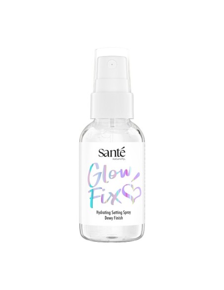 SPRAY FIJADOR MAQUILLAJE BRILLO HIDRATANTE SANTE