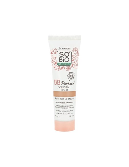 BB Cream perfeccionadora 5 en1 SPF 10- 20 light SO’BiO étic