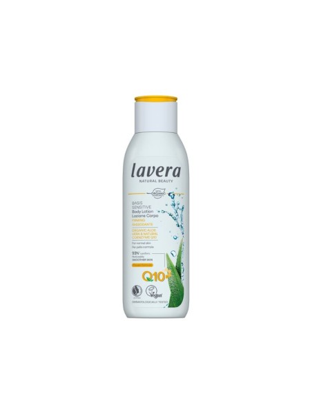 LOCION CORPORAL REAFIRMANTE Q10 BASIS SENSITIVE LAVERA
