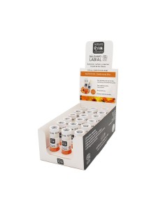DISPLAY BÁLSAMOS LABIALES CARTÓN 18 uds. NATURABIO COSMETICS 10% 2