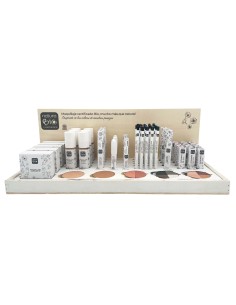 DISPLAY PARCIAL MAQUILLAJE 57 uds. NATURABIO COSMETICS 10%