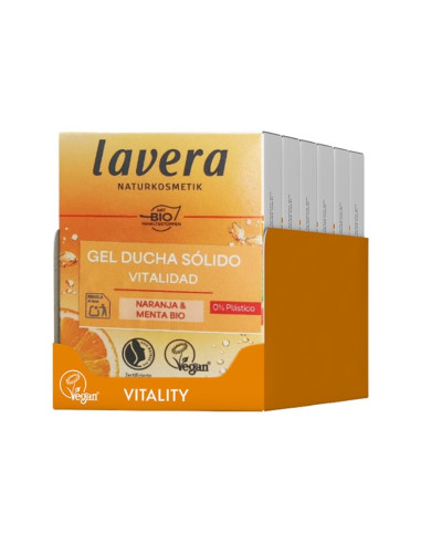 GEL DUCHA SOLIDO VITALIDAD  LAVERA