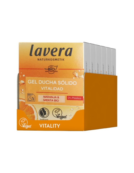 GEL DUCHA SOLIDO VITALIDAD  LAVERA
