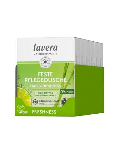 GEL DUCHA SOLIDO REFRESCANTE LAVERA