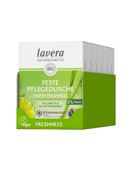 GEL DUCHA SOLIDO REFRESCANTE LAVERA