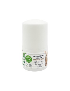 DESODORANTE ROLL-ON NUTRI NATUR ALOE AVENA HAPPYBIO COSMETICS