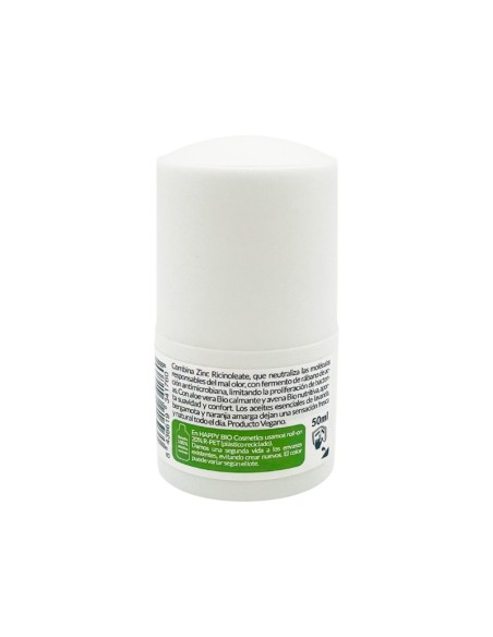 DESODORANTE ROLL-ON NUTRI NATUR ALOE AVENA HAPPYBIO COSMETICS