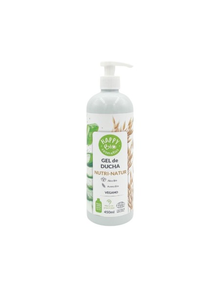 GEL DUCHA NUTRI-NATUR AVENA & ALOE VERA BIO HAPPYBIO