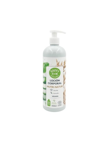 LOCIÓN CORPORAL NUTRI-NATUR AVENA & ALOE VERA BIO HAPPYBIO
