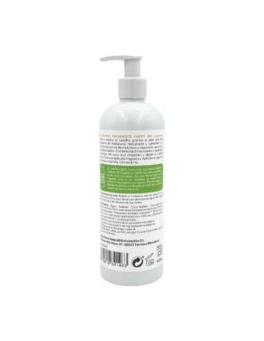 CHAMPÚ REPARADOR QUINOA & ALOE VERA BIO HAPPYBIO