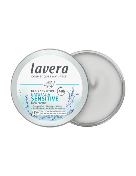 DESODORANTE CREMA 48H BASIS SENSITIVE LAVERA