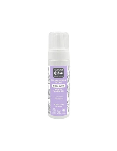 ESPUMA HIGIENE INTIMA EXTRA SUAVE SALVIA & TOMILLO BIO NATURABIO