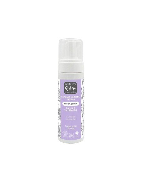 ESPUMA HIGIENE INTIMA EXTRA SUAVE SALVIA & TOMILLO BIO NATURABIO