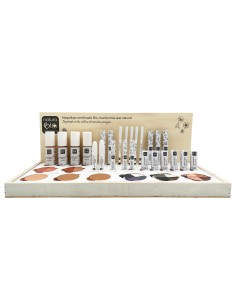 DISPLAY TESTERS MAQUILLAJE 35 uds. NATURABIO COSMETICS 10%