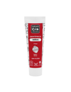 Dentífrico niños fresa de NaturaBIO Cosmetics disponible en Naturcosmetika.