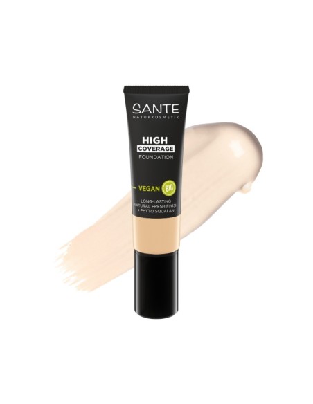 MAQUILLAJE FLUIDO ALTA COBERTURA 01 COOL IVORY