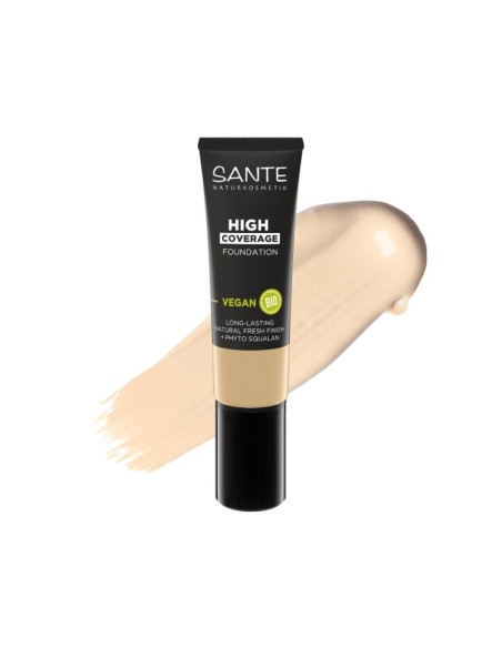 MAQUILLAJE FLUIDO ALTA COBERTURA 02 WARM IVORY
