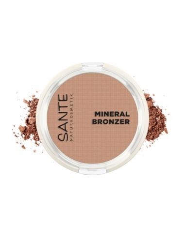 MAQUILLAJE POLVO MINERAL BRONCEADOR SANTE | NATURCOSMETIKA