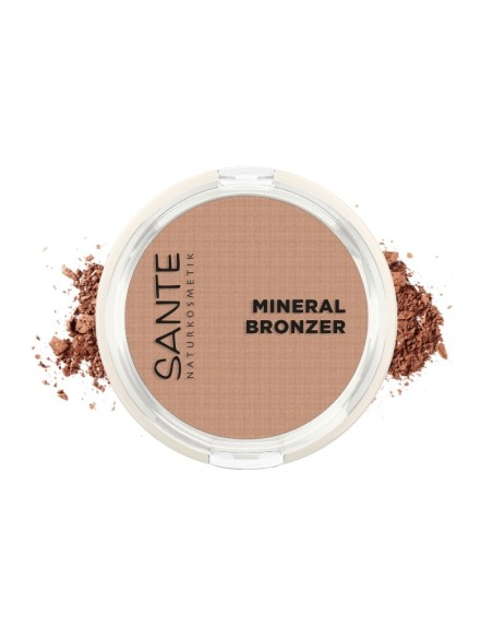 MAQUILLAJE POLVO MINERAL BRONCEADOR SANTE | NATURCOSMETIKA