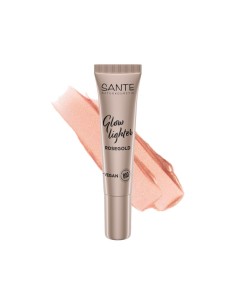 Iluminador líquido 02 rosegold de Sante disponible en Naturcosmetika, distribuidora de cosmética natural certificada.